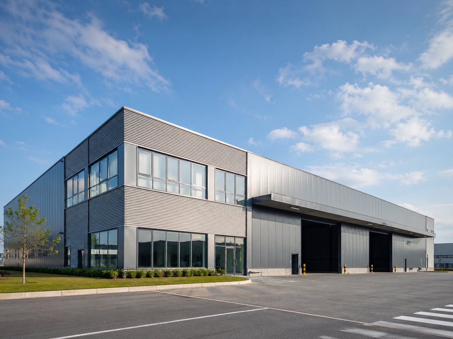 Nave industrial moderna